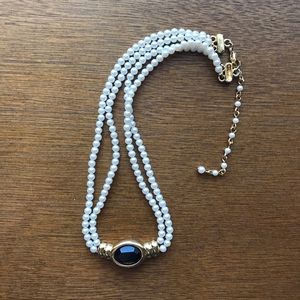 Faux Pearl Choker